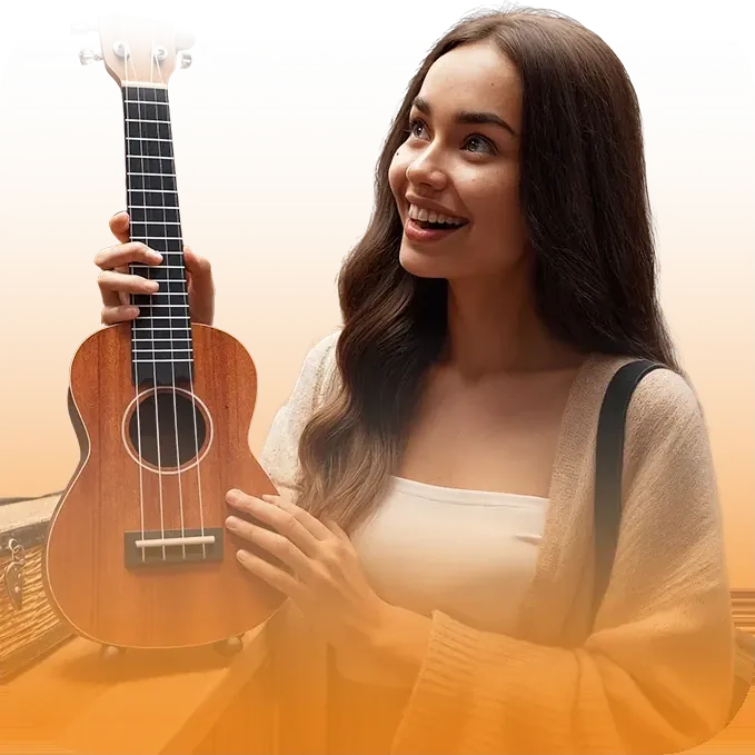 Você que nunca tocou ukulele na vida e quer aprender.